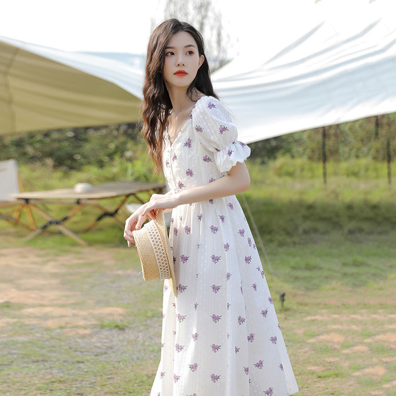 ✨ Elegant Floral Maxi Dress for Festive & Everyday Charm - kavyachic