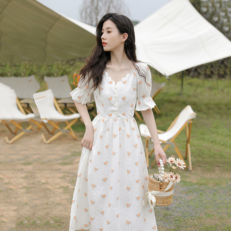 ✨ Elegant Floral Maxi Dress for Festive & Everyday Charm - kavyachic