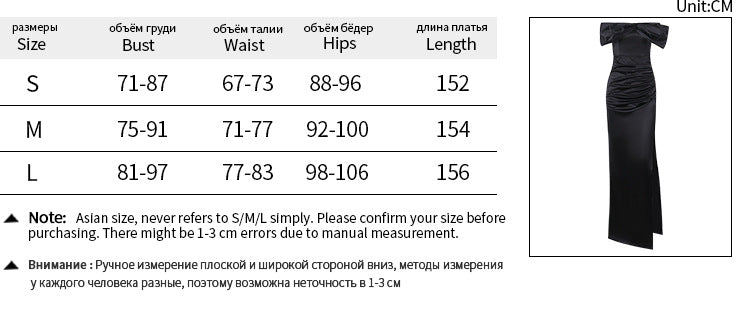 Celebrity temperament sexy three-dimensional bow tube top split dress long dress - kavyachic