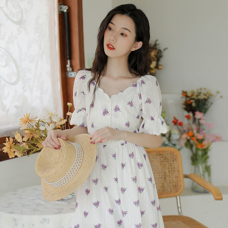 ✨ Elegant Floral Maxi Dress for Festive & Everyday Charm - kavyachic