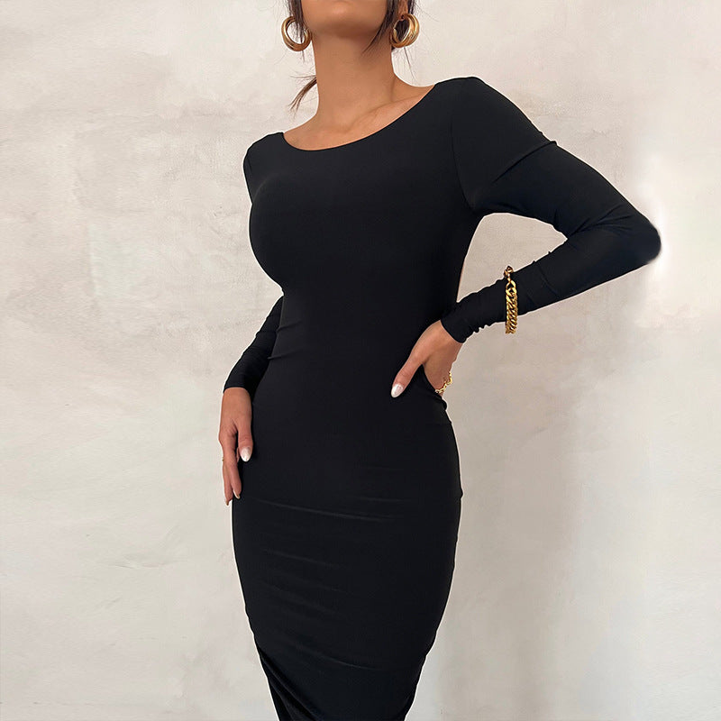 Elegant Backless Red Evening Dress – Glamour for Every Occasion - kavyachic