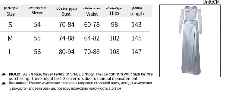 Splicing long dress, fashionable style, sexy temperament, slim tube top satin dress - kavyachic