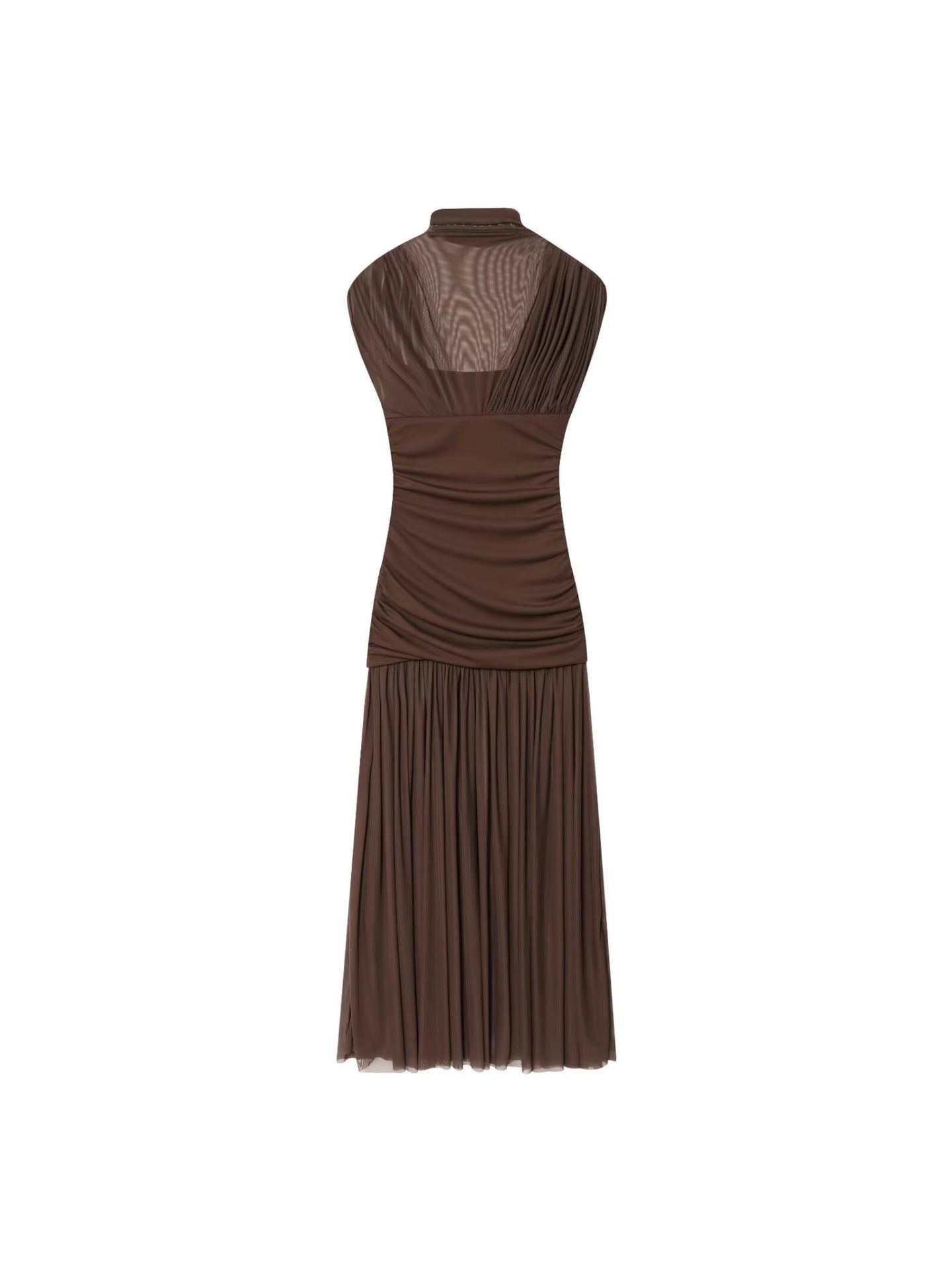 Timeless Brown Evening Dress