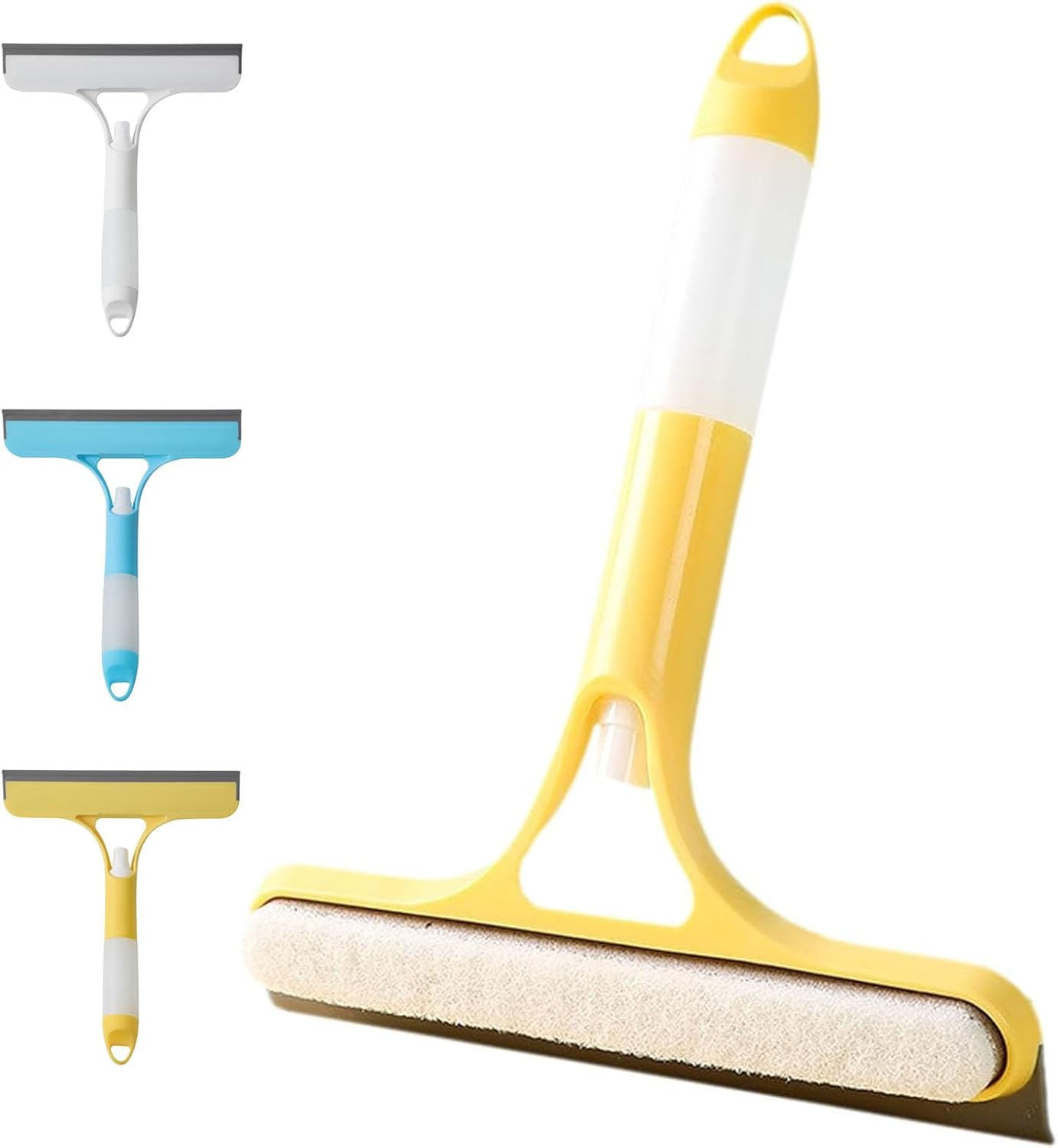 3 in 1 Window Cleaning Scraper, Mirror Squeegee with Sprayer - kavyachic