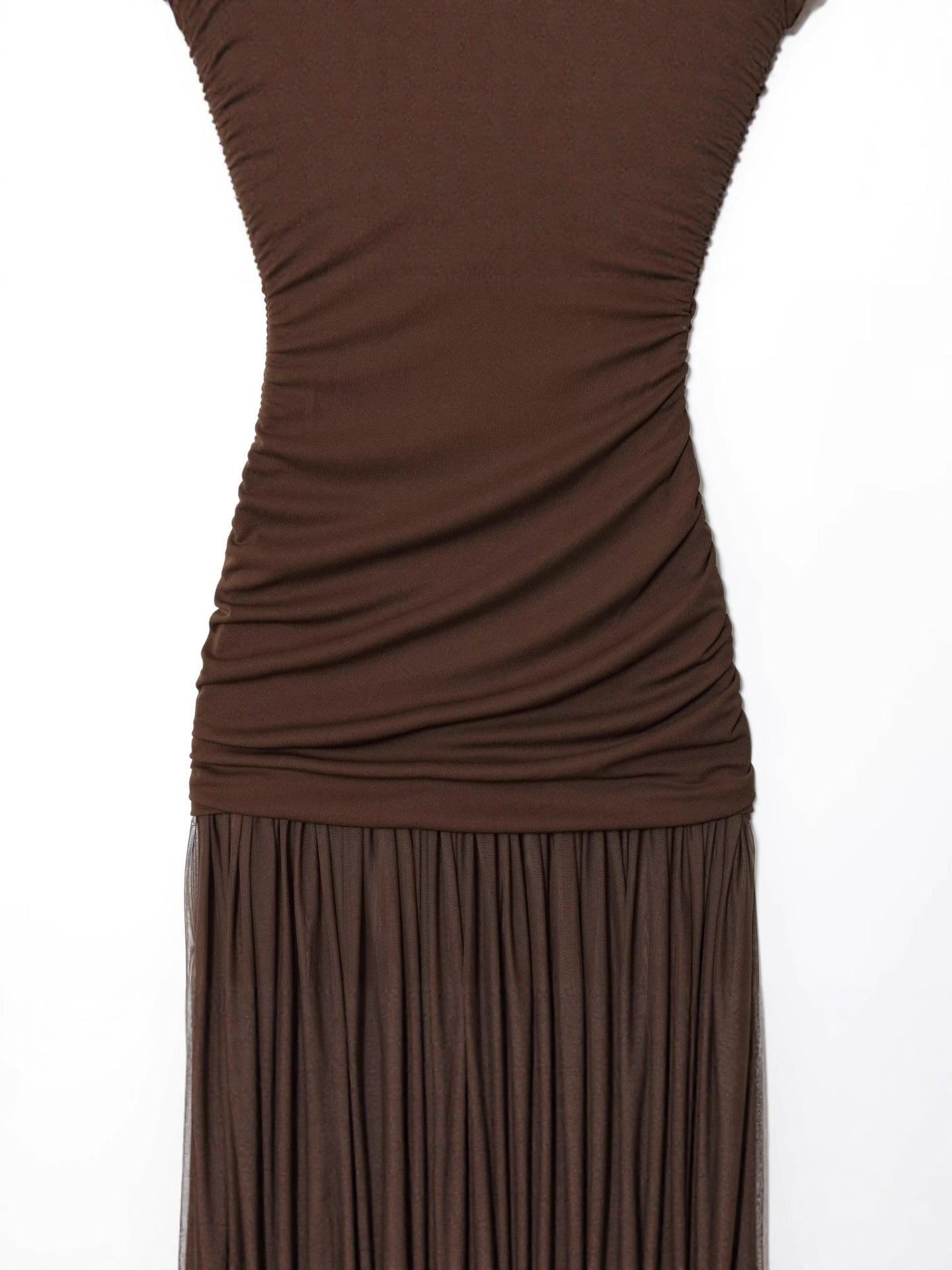 Timeless Brown Evening Dress