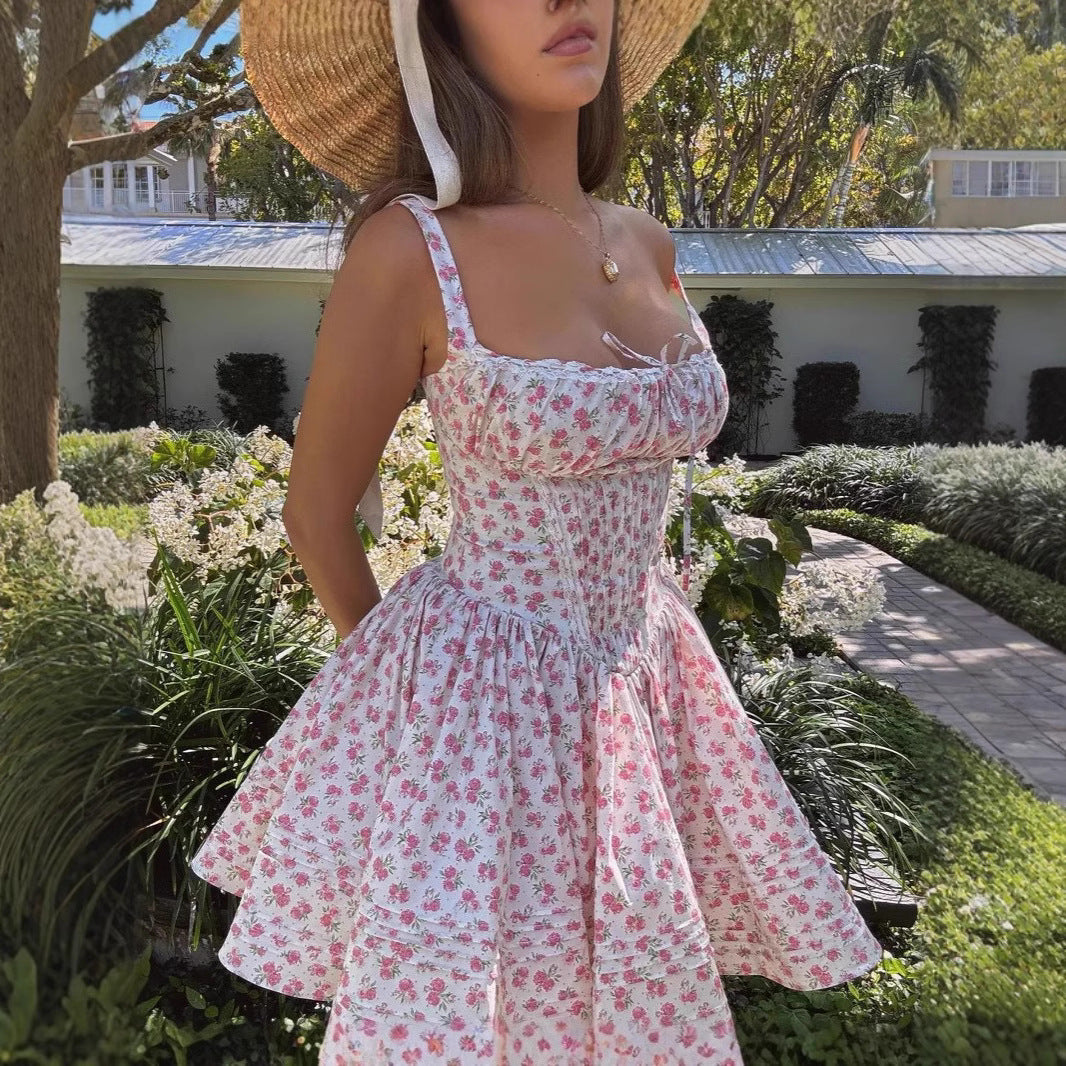 🌸 Romantic Off-Shoulder Floral Mini Dress - kavyachic
