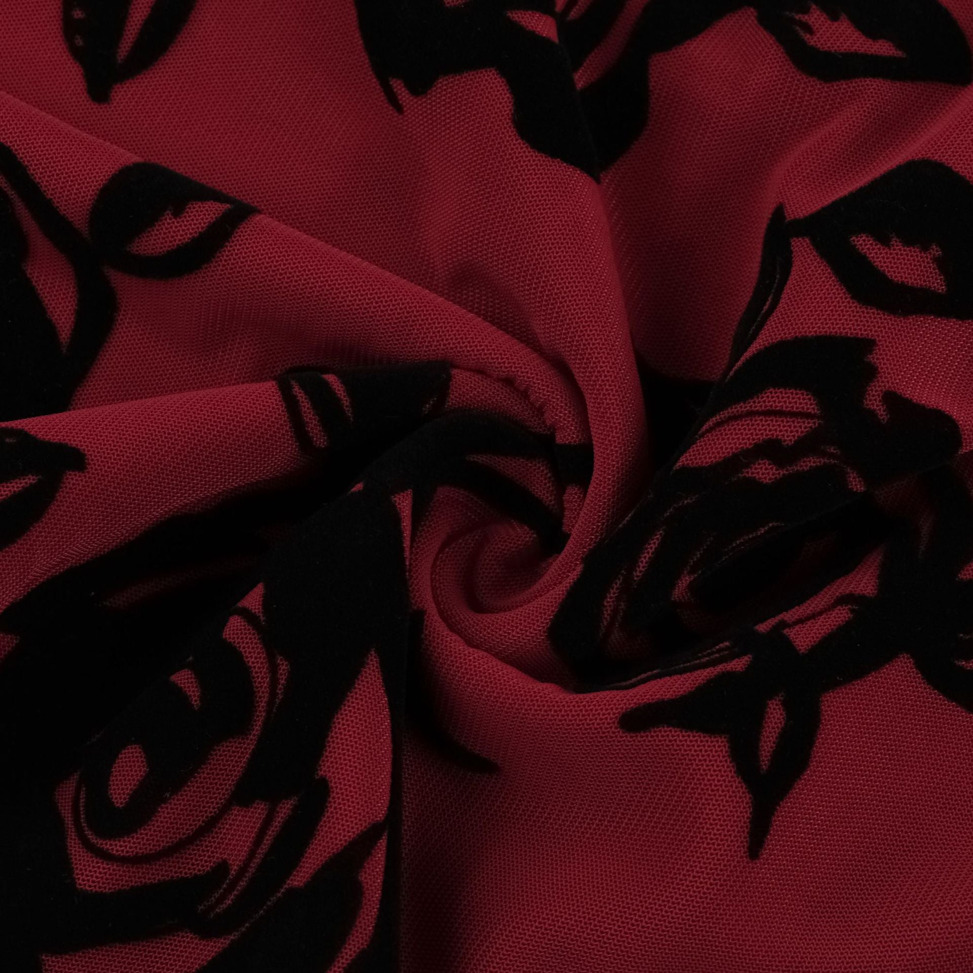 Sexy deep V-neck rose print halter dress for women's European and American spice girls fashion slim-fitting split-ended long dress